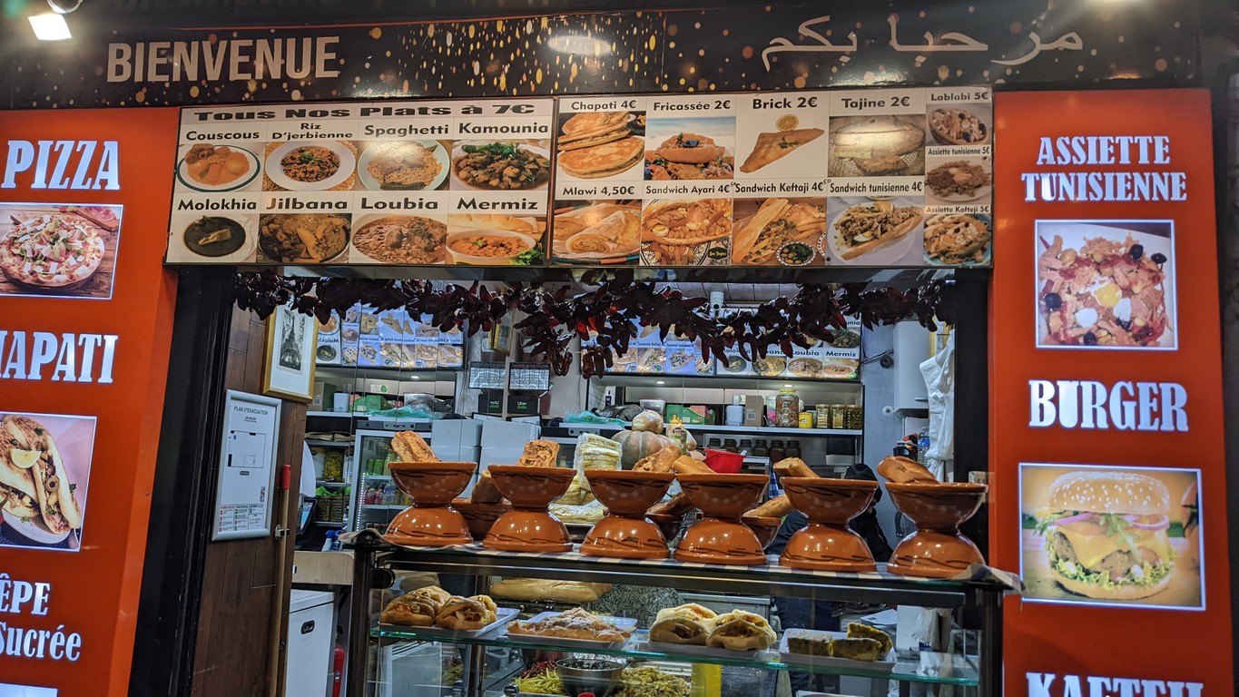 Restaurant Lina Bonjour - Paris 18e I Restaurant I Restaurant Tunisien I Halal I Street Food I menu 1