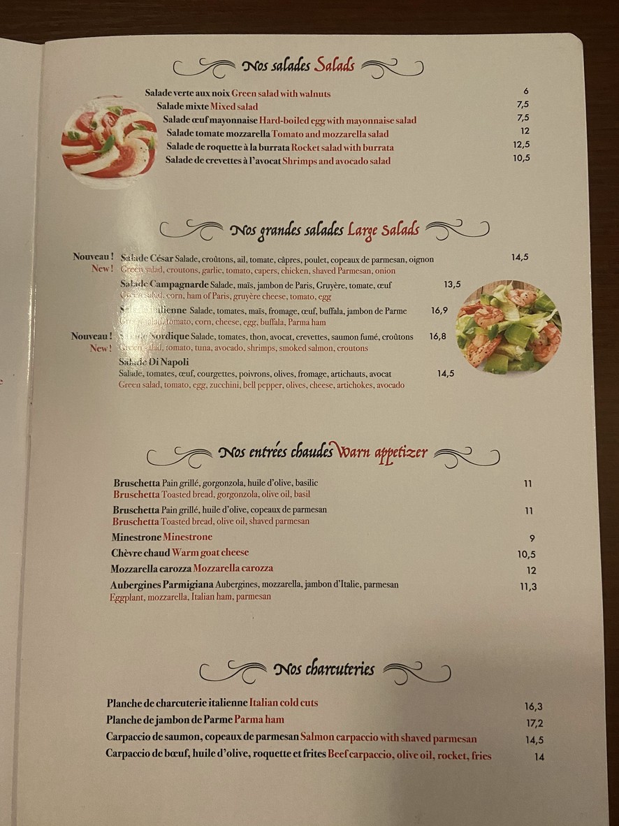 Pizza Di Napoli menu 2