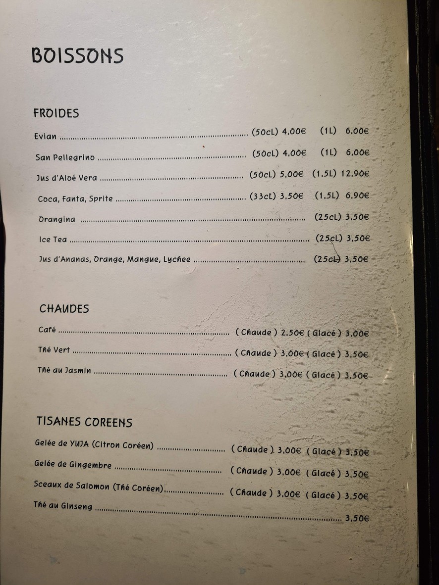Hwarang menu 4