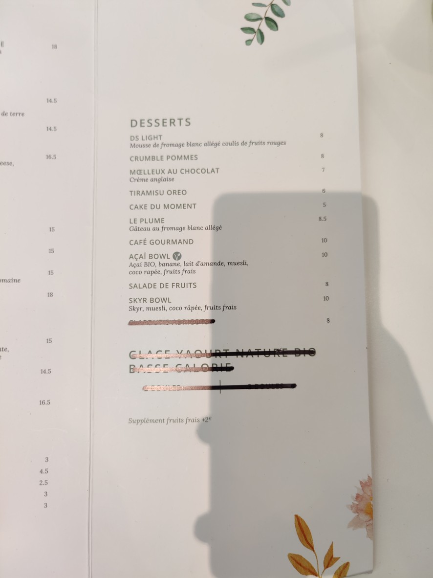 DS Café Niel menu 2