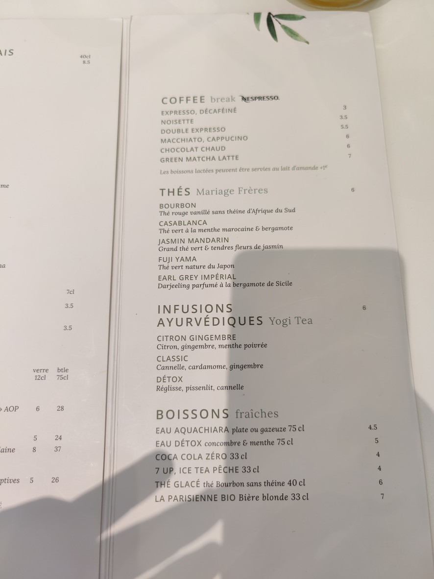 DS Café Niel menu 3