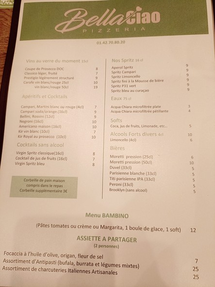 BELLA CIAO Pizzeria