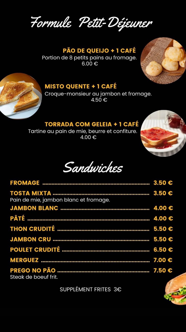 Le Chaves menu 6