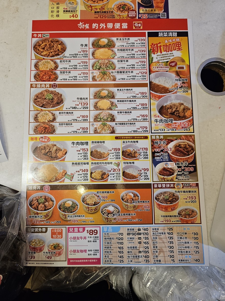 Jíyějiā Guǎnqián Diàn menu 1