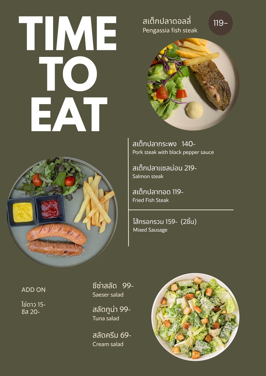 TIME TO EAT menu 4