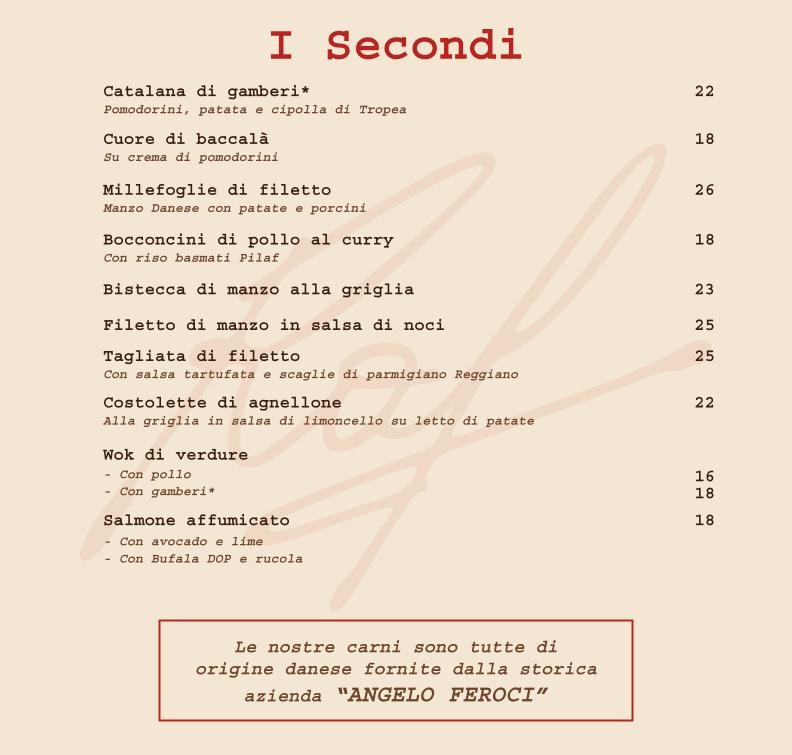 Raf Restaurant menu 4