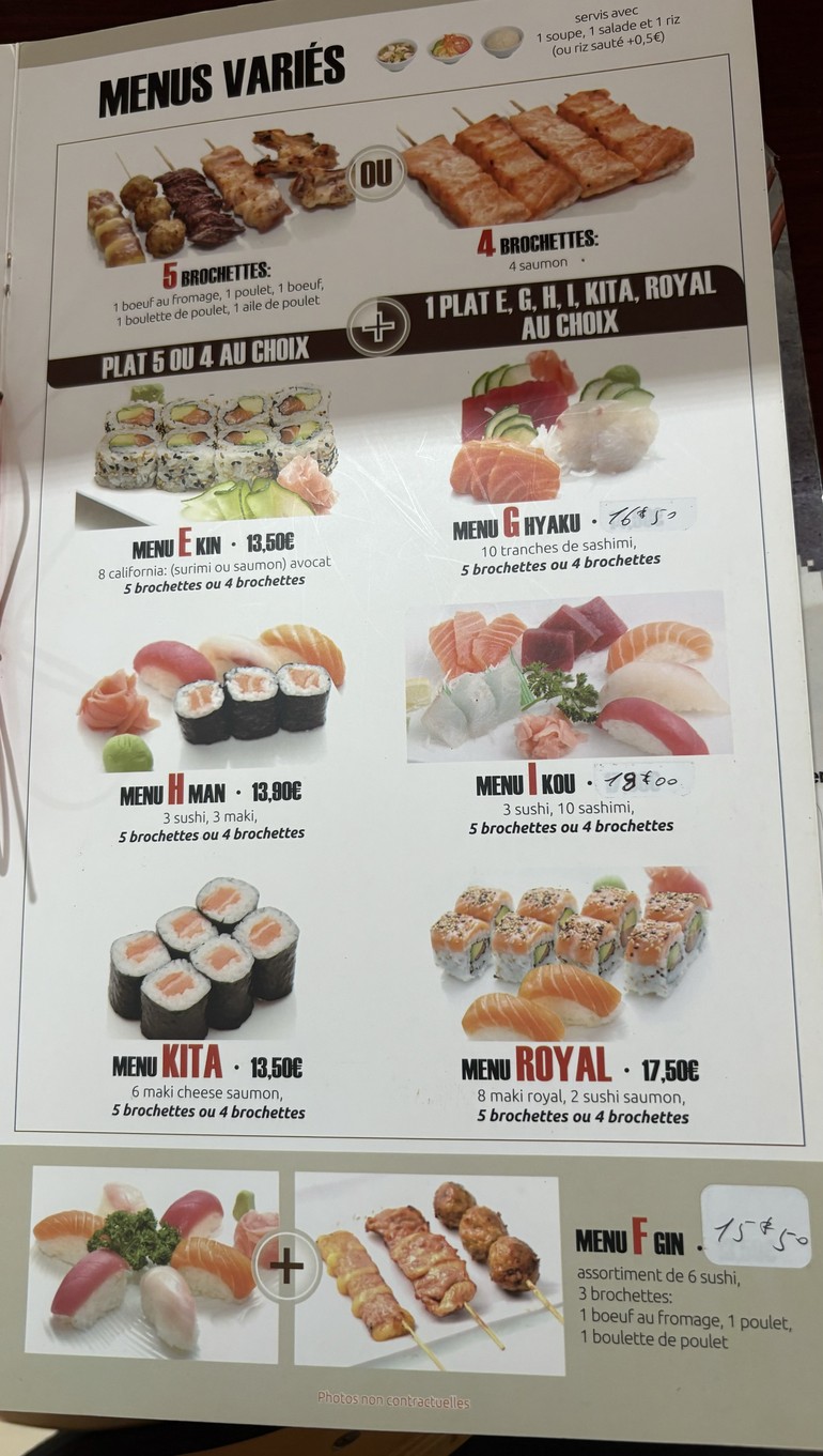 Jugoya menu 2