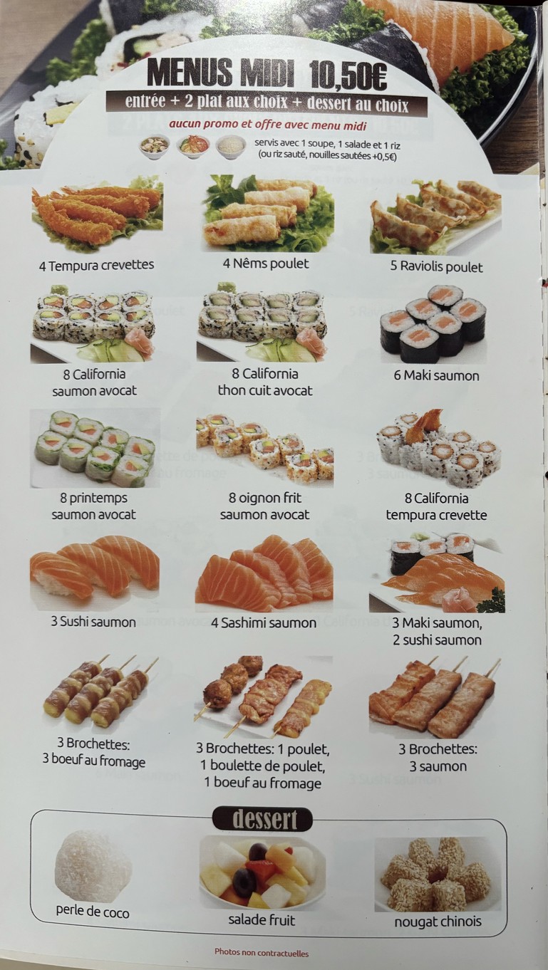 Jugoya menu 3