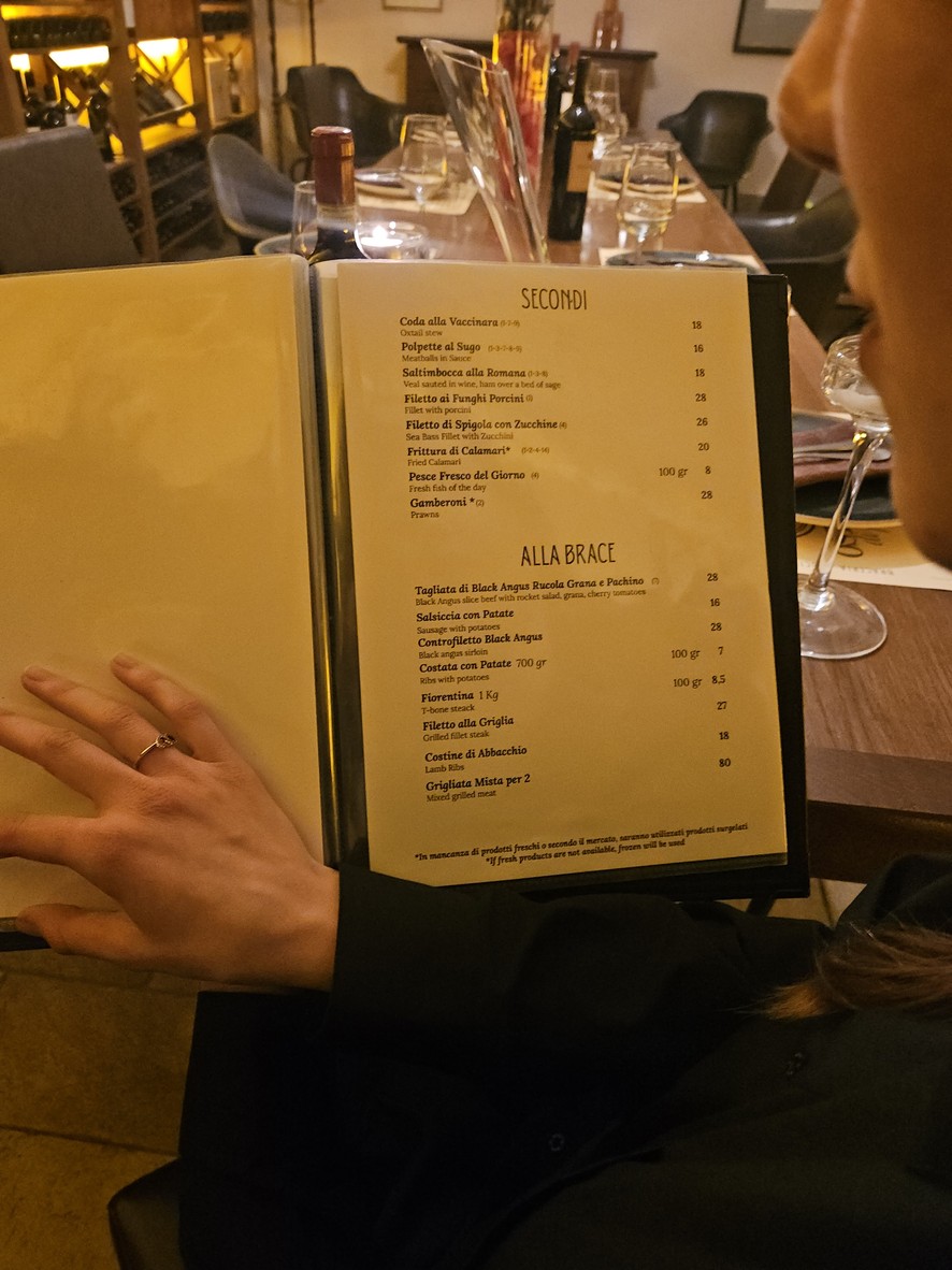 Osteria Di Ponte menu 3