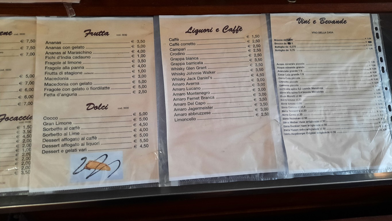 Primavera da Vladimiro menu 4