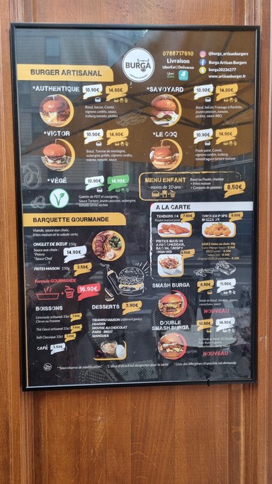 BURGA Burgers