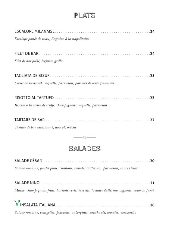 Paola menu 3