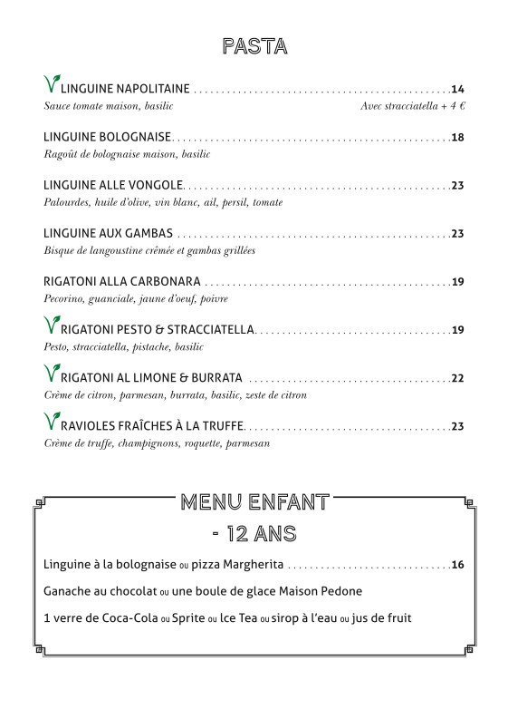 Paola menu 4