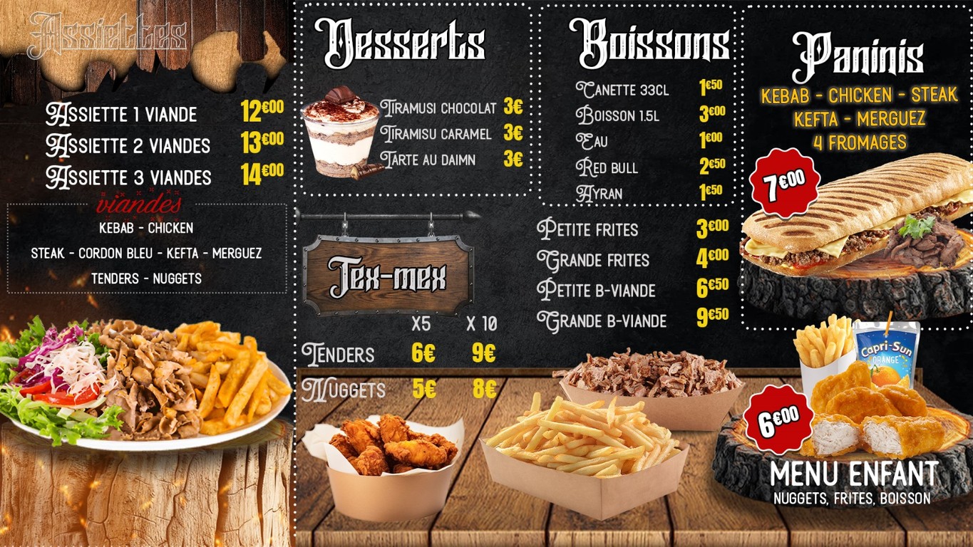 Naan Food clichy menu 3