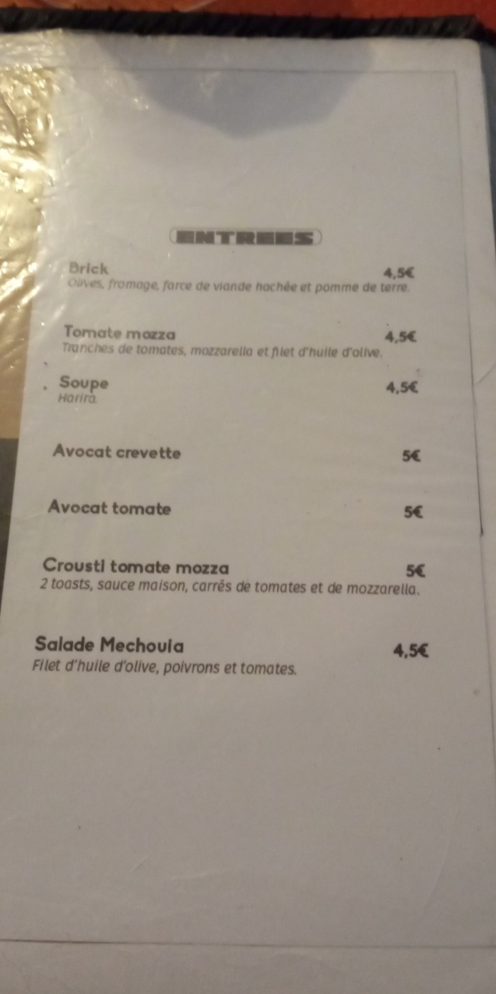 La Brochette Dorée Ivry sur seine menu 2