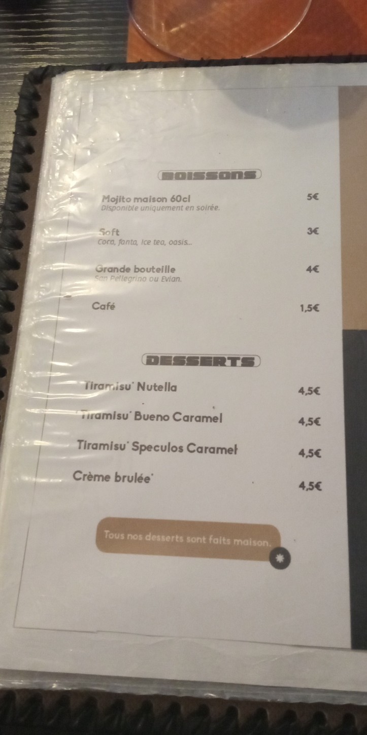La Brochette Dorée Ivry sur seine menu 5
