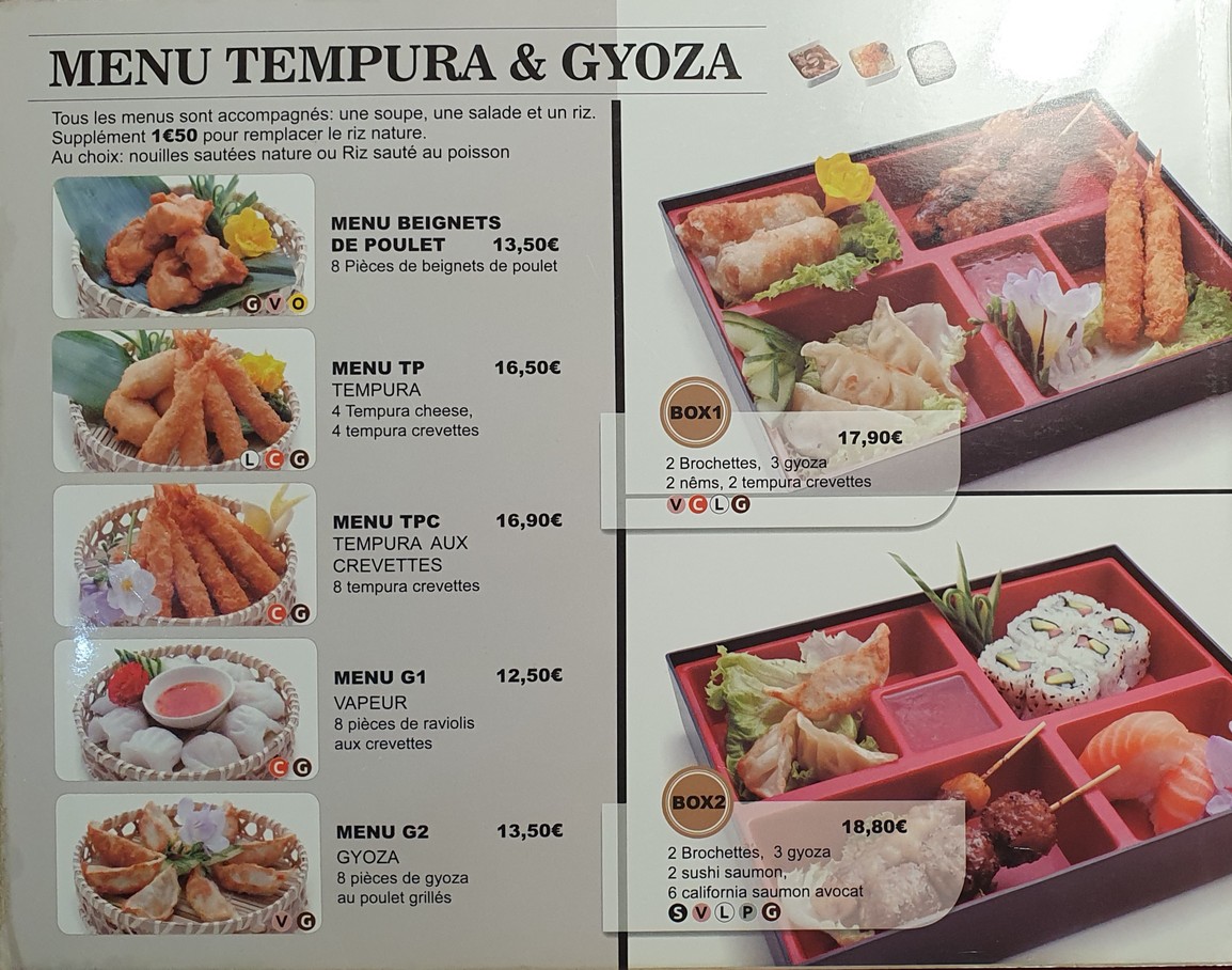 Royal Tokyo Restaurant menu 4