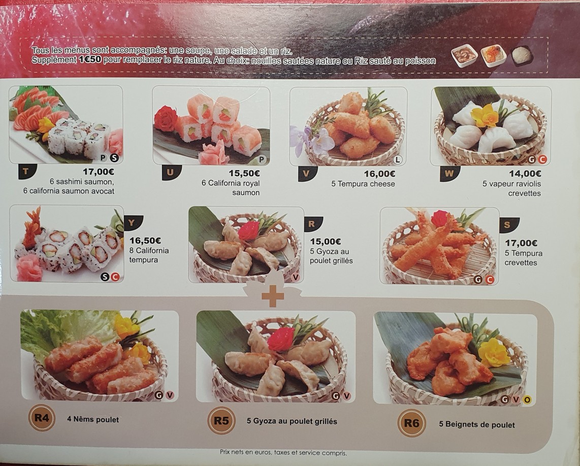 Royal Tokyo Restaurant menu 5