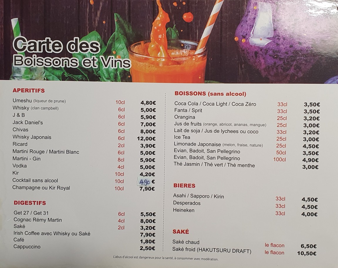 Royal Tokyo Restaurant menu 9
