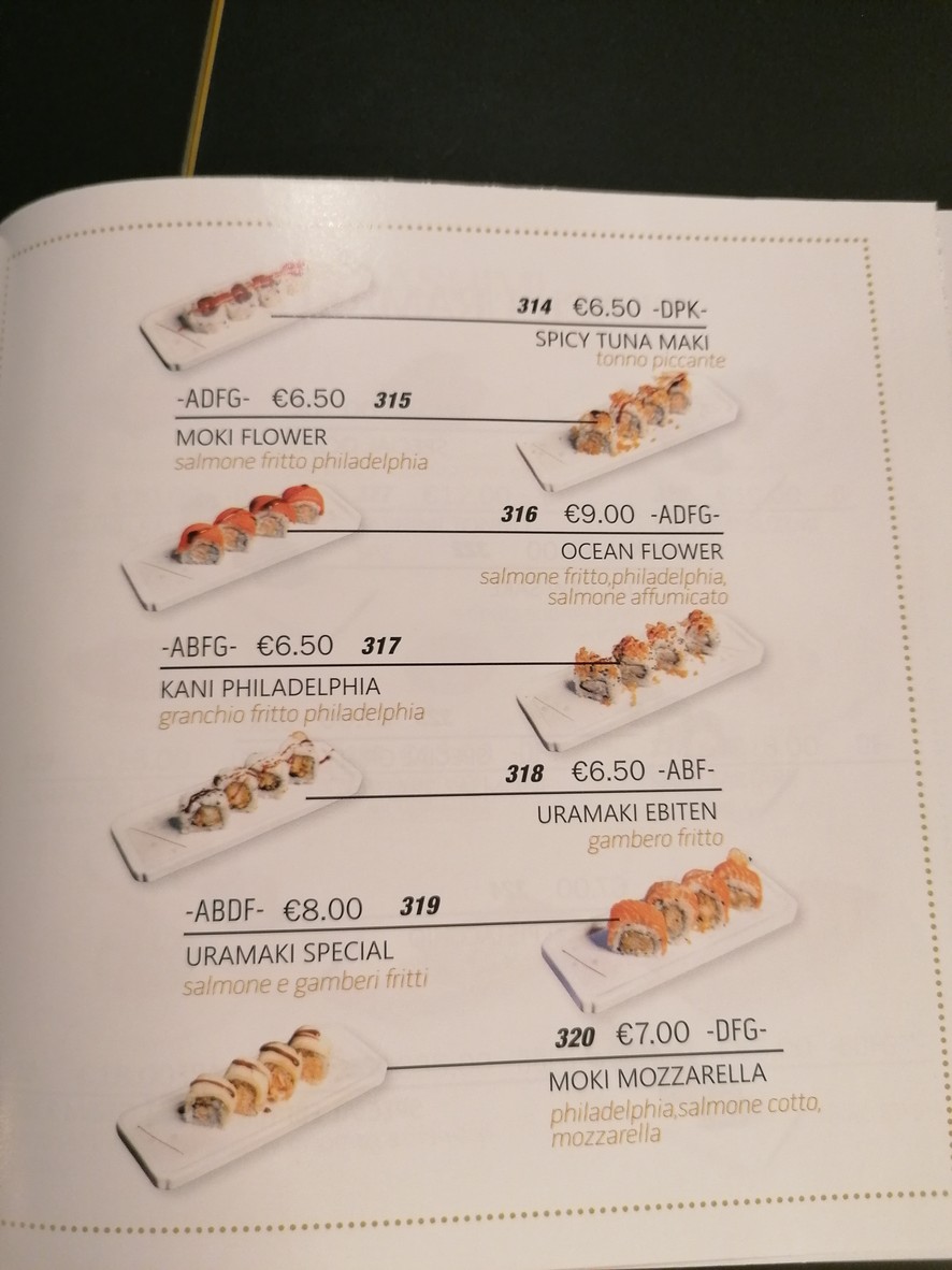 Moki Japanese Restaurant menu 7