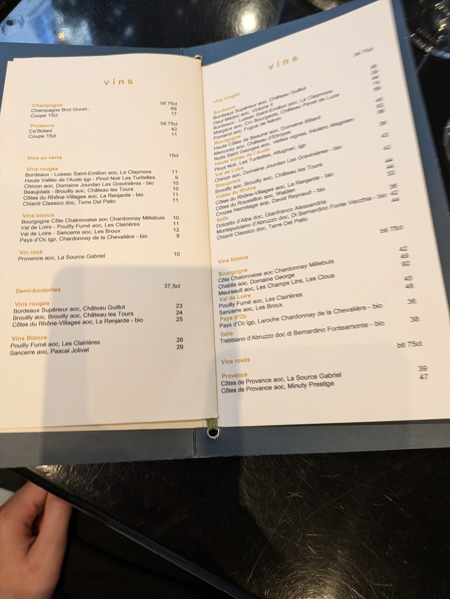 Sorza menu 4