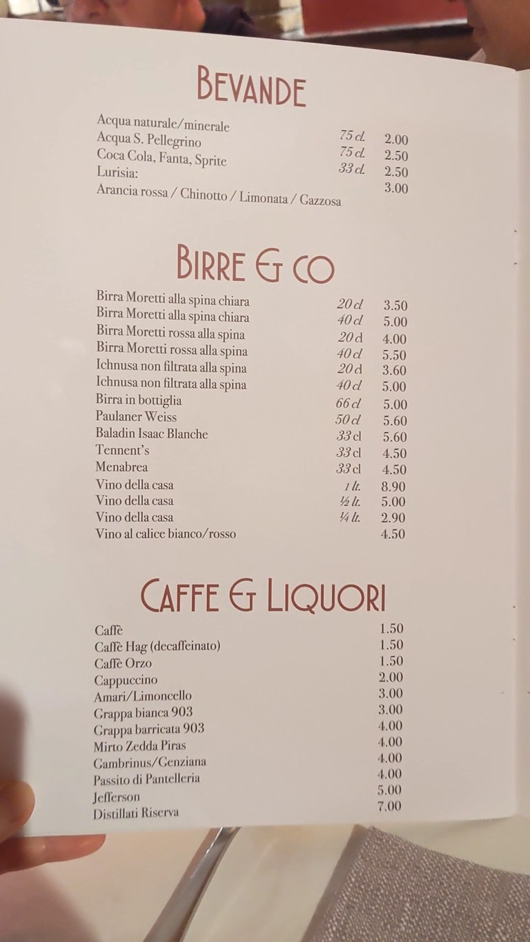 Joseph Ristorante menu 6