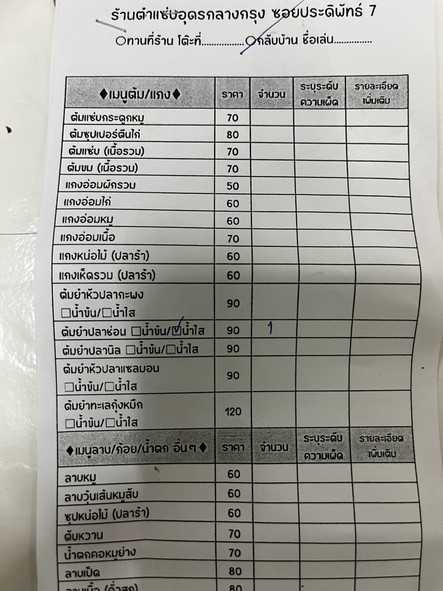 Tam Zap Udon Klang Krung Soi Pradipat 7