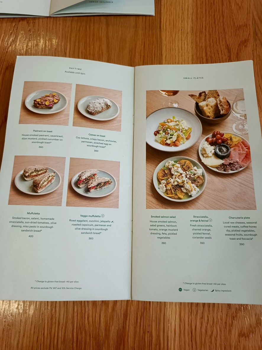 Sarnies Bangkok menu 3