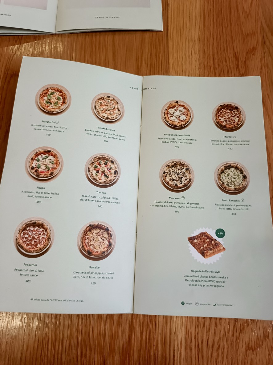 Sarnies Bangkok menu 5