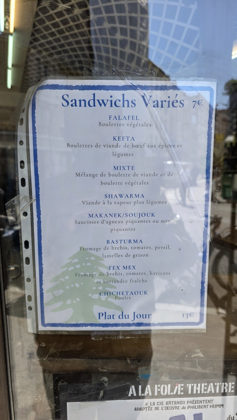 Alexis 20 menu 1