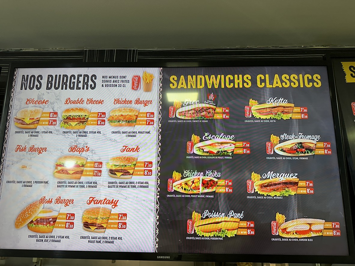 L'assiette express menu 1