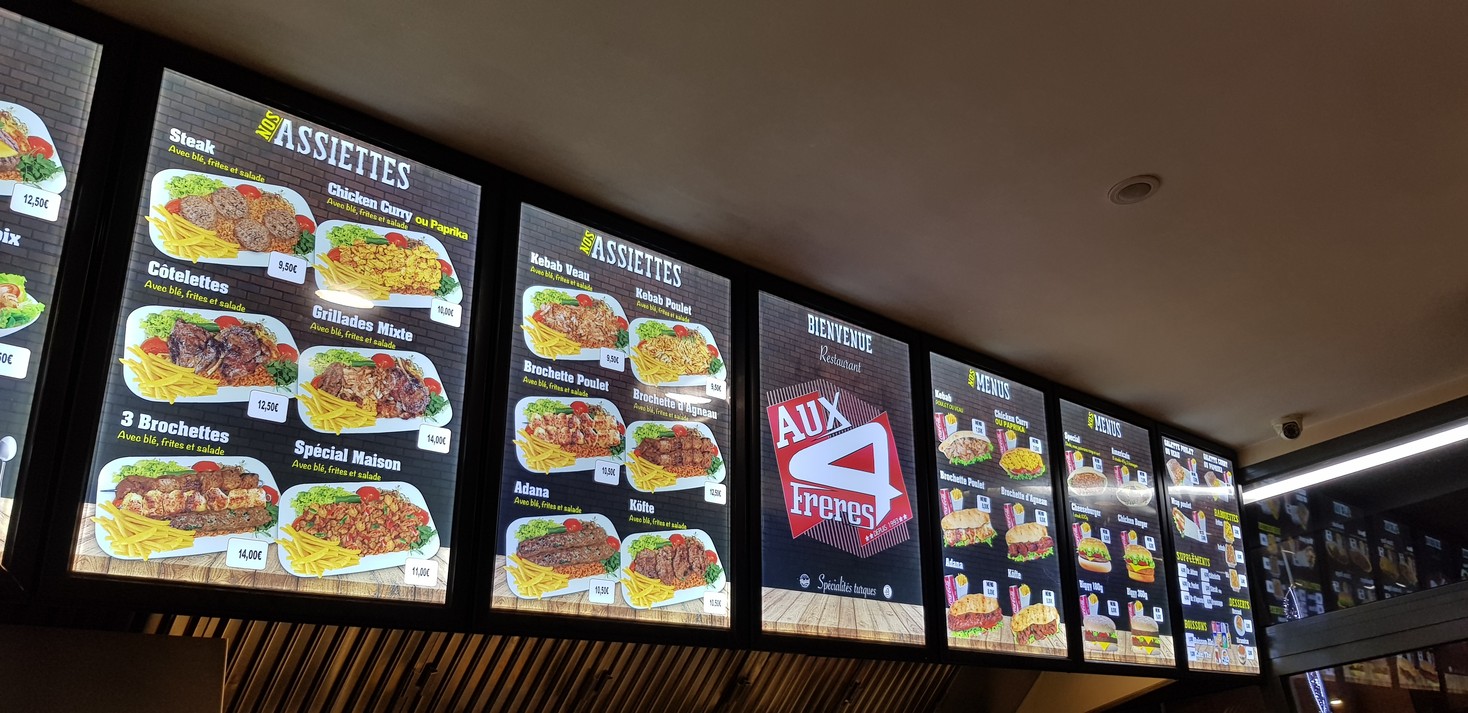 Aux 4 Freres menu 2