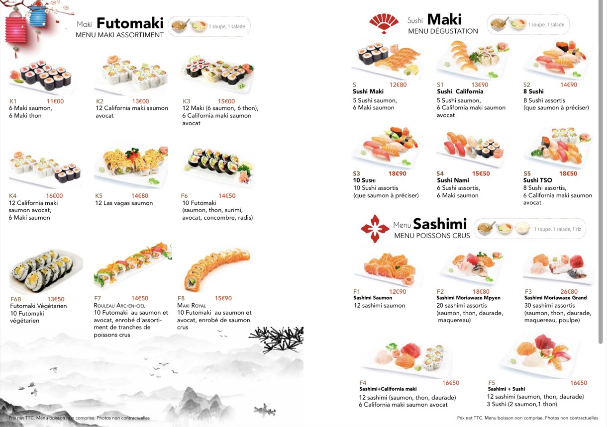 Fuwasaki menu 5