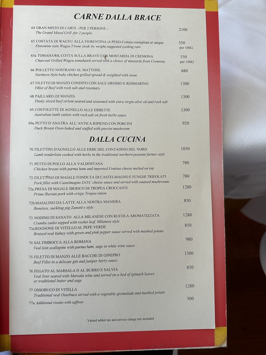 Zanotti menu 3