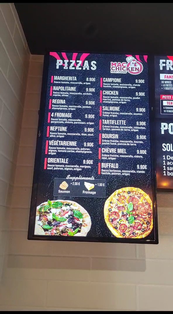 MAC CHICKEN menu 2