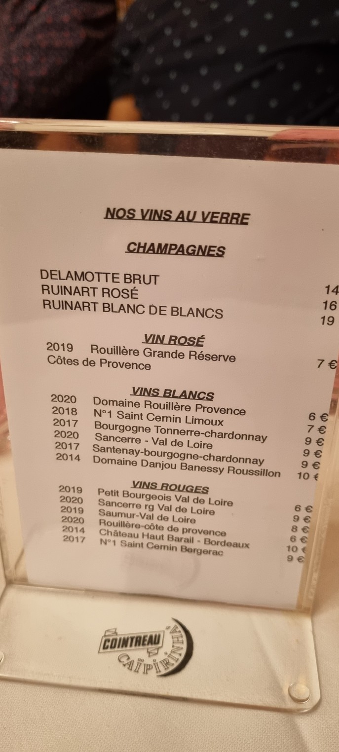 Restaurant Manufacture menu 3