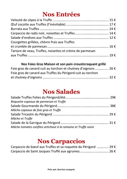 Truffes Folies