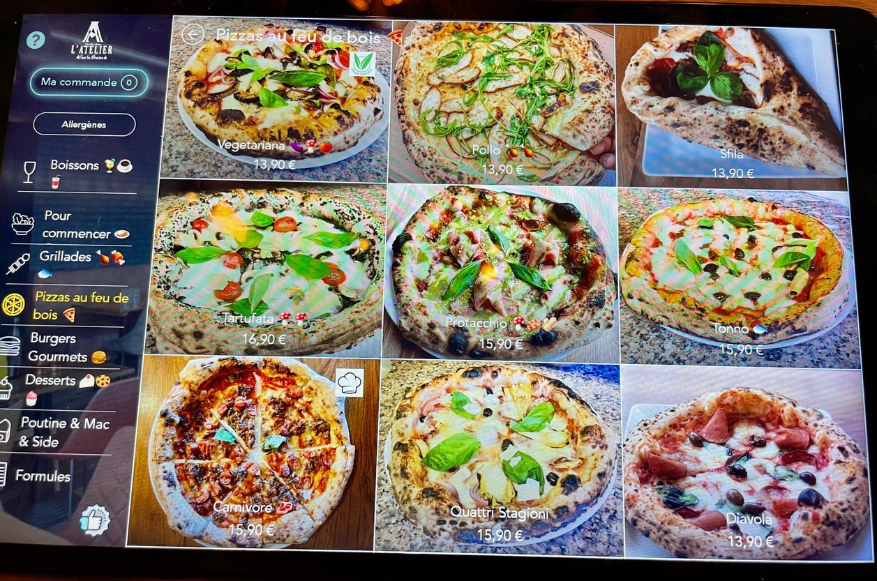 炭烤工坊 - 牛排馆和木烤披萨店 - Nanterre menu 3