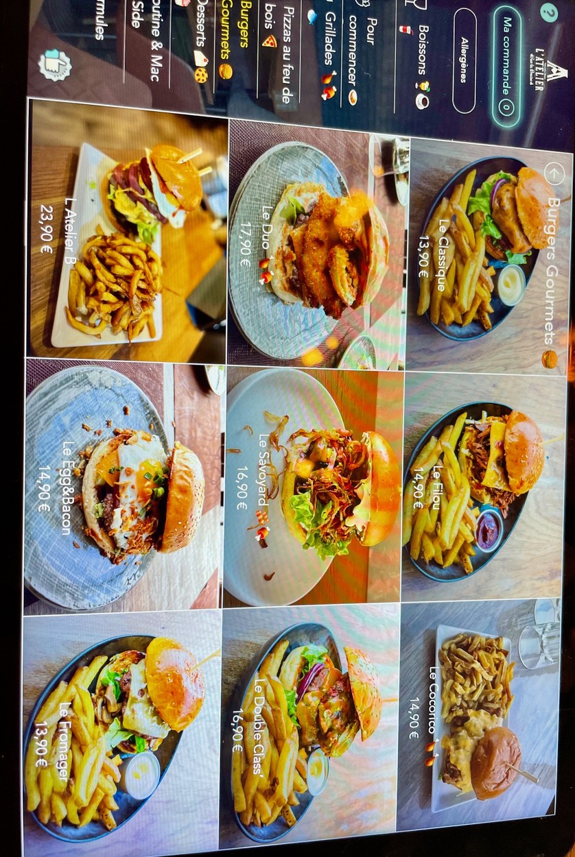 炭烤工坊 - 牛排馆和木烤披萨店 - Nanterre menu 4