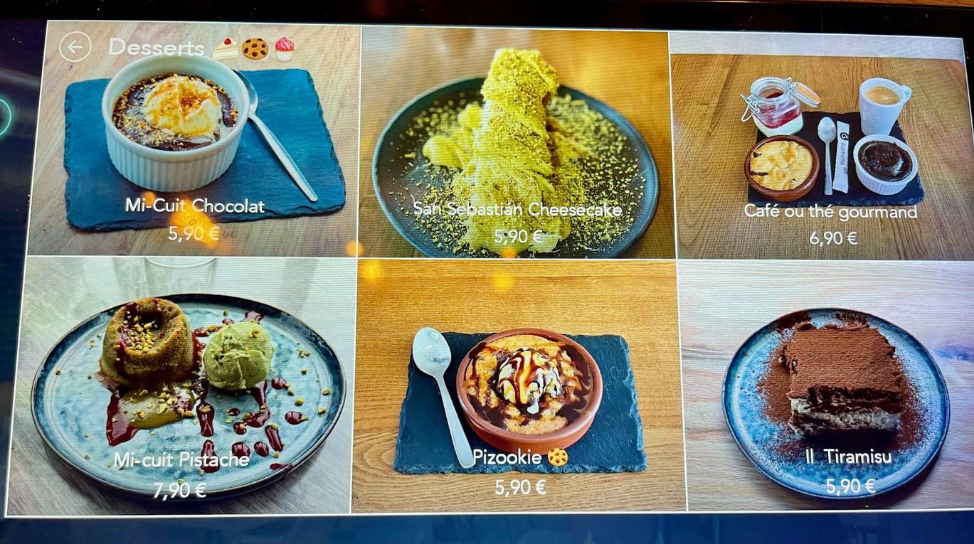 炭烤工坊 - 牛排馆和木烤披萨店 - Nanterre menu 6
