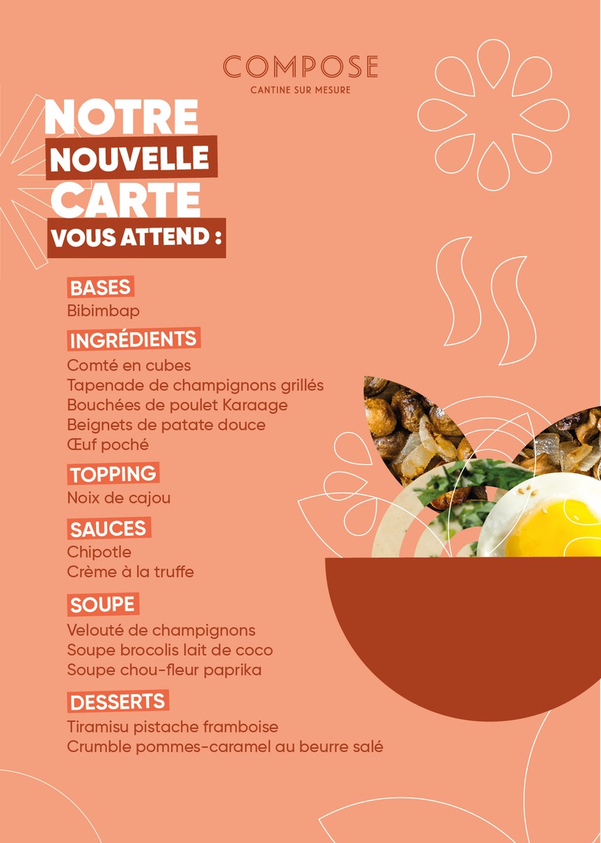 COMPOSE - ISSY LES MOULINEAUX menu 1