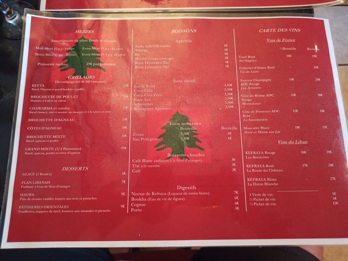 RESTAURANT LÉA menu 2