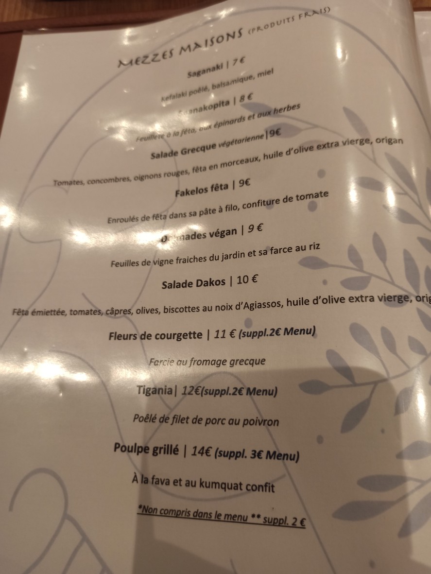 Varia menu 1