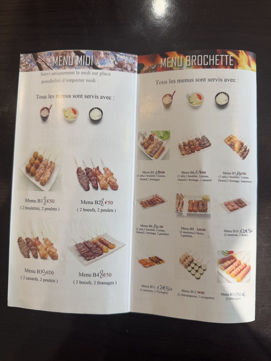 Sushi Lin menu 3