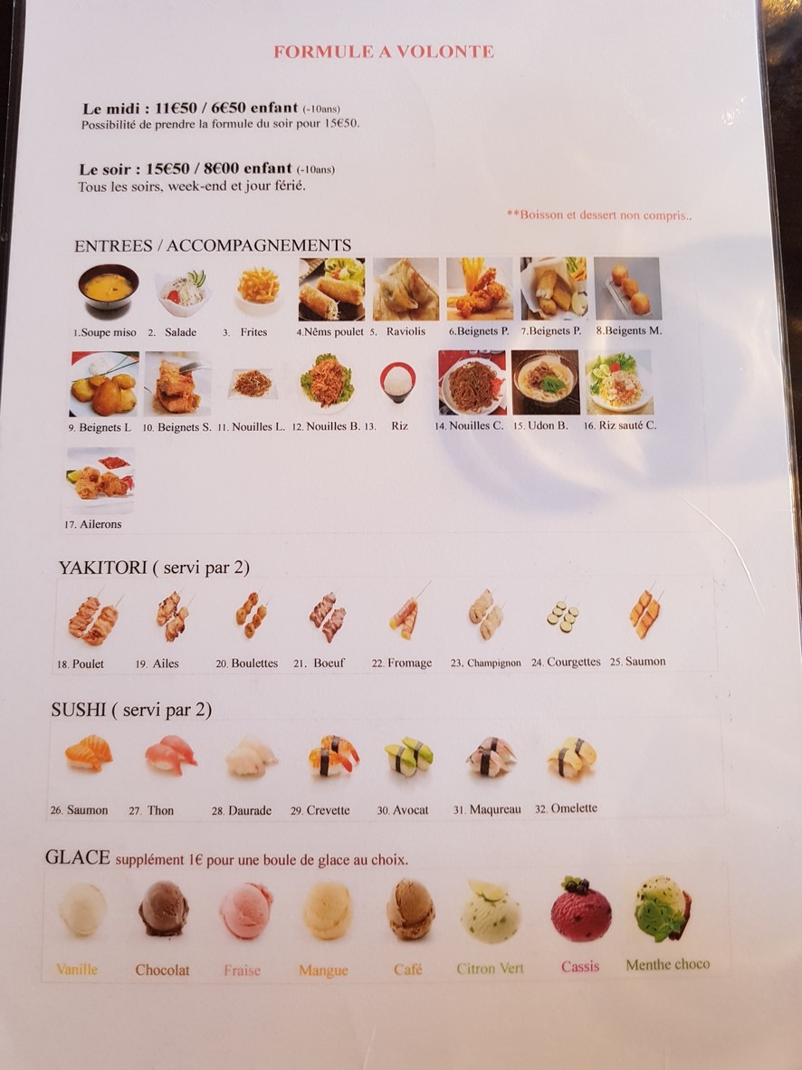 Sushi Lin menu 5