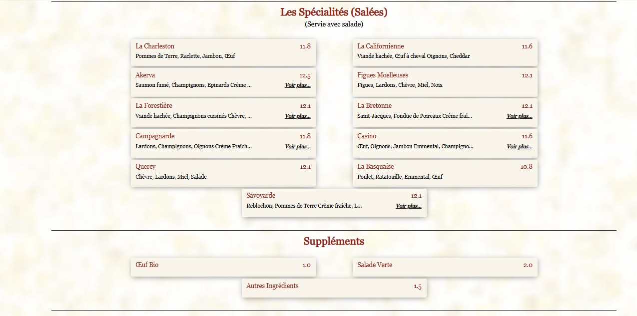 Au kir Breton menu 2