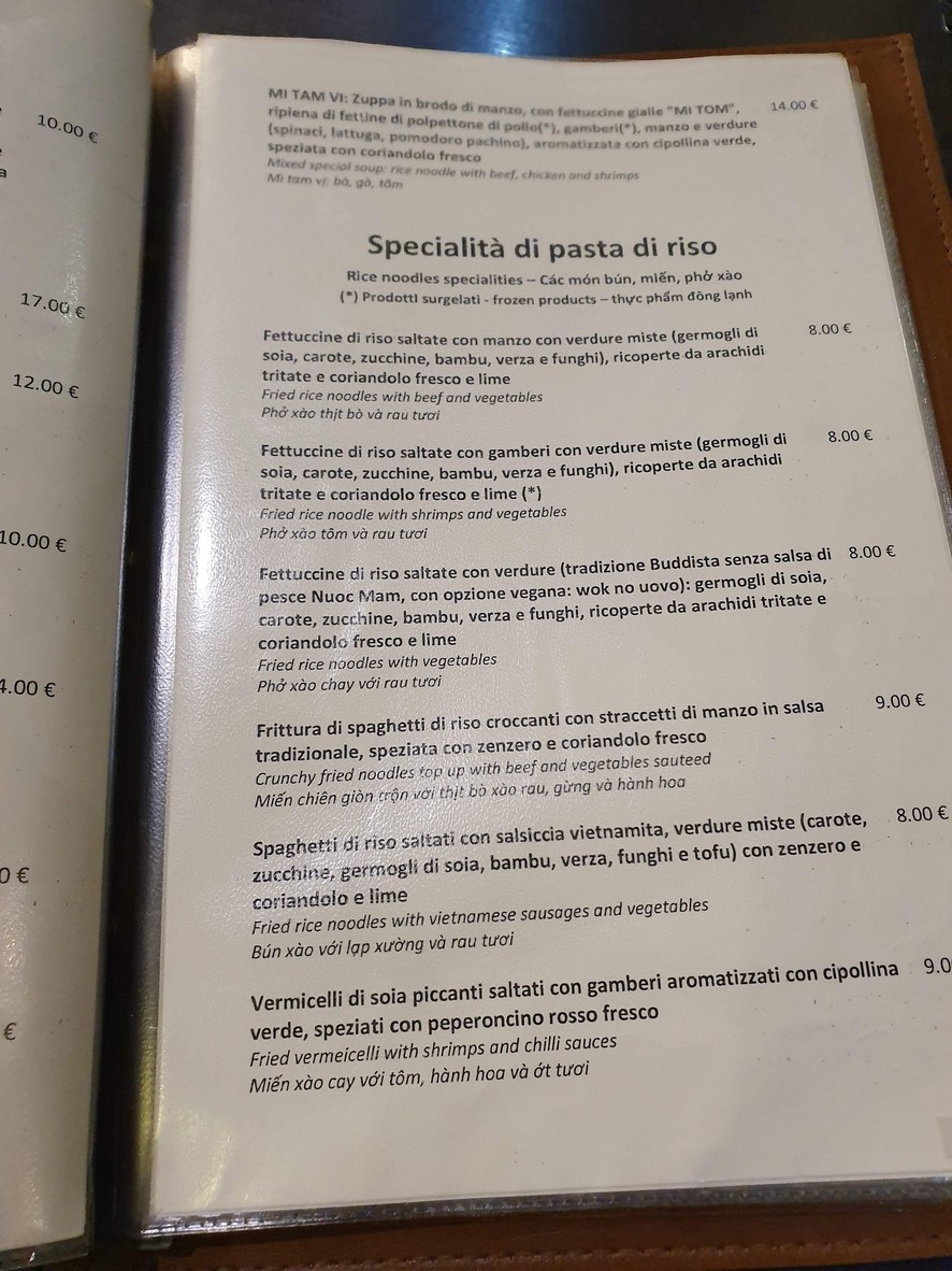 Mekong Vietnamese Restaurant menu 3