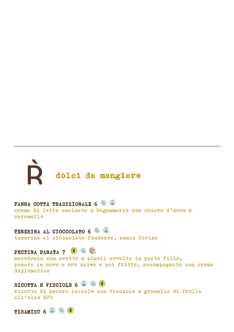 Romanè menu 4