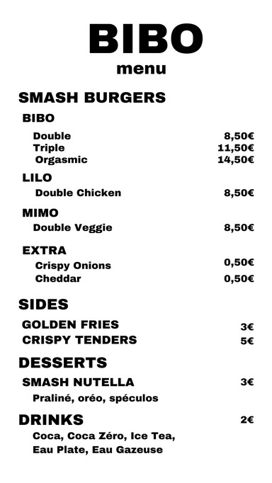 BIBO Smash Burgers