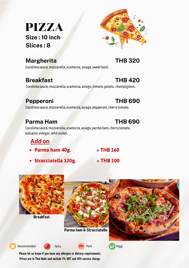 COCO LIMA BKK - RONG MUANG 2 menu 8